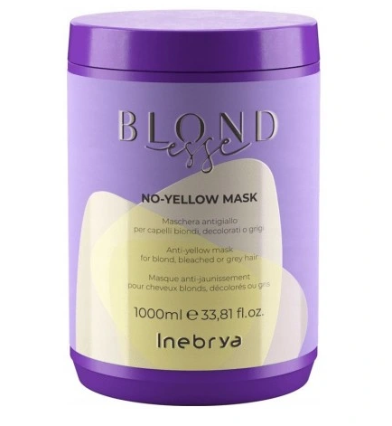 Inebrya Blondesse No-Yellow Maska 1000 ml